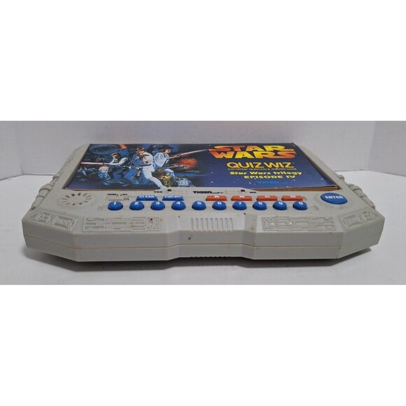 1997 TIGER QUIZ WIZ ELECTRONIC QUESTION & ANSWER GAME STAR WARS EPISODE IV - Picture 5 of 7